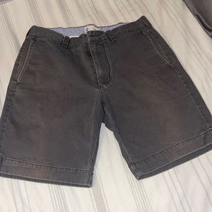 Mens j crew shorts gray